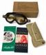 Vintage WW2 US Army/Air Force POLAROID type B-8 Flying Goggles withbox & lenses
