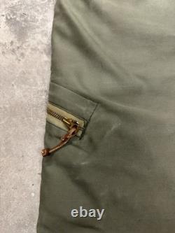 Vintage WW2 WWII A-8 USAF Eddie Bauer Army Air Force Goose Down Flight Pant 36