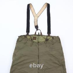 Vintage WW2 WWII A-8 USAF Eddie Bauer Army Air Force Goose Down Flight Pant 40