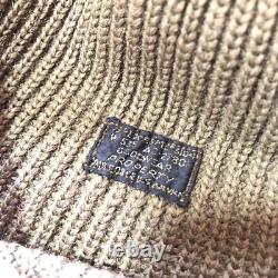 Vintage WWII 1940's US Army Air Force A4 Beanie Watch Cap A-4 USAF USAAF WW2