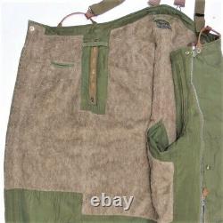 Vintage WWII 1940's U. S. Army Air Force Type A-11 Fur Lined Flying Pants 34