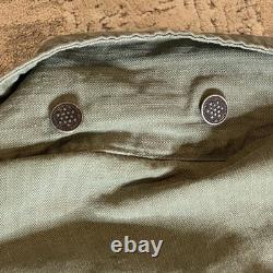 Vintage WWII 1940s Flight Suit Belted Gabardine Army Air Force Pilot Size 38L