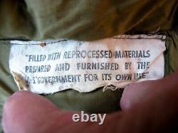 Vintage WWII AAF Army Air Forces Type A-3 Survival Down Sleeping Bag 3140-A