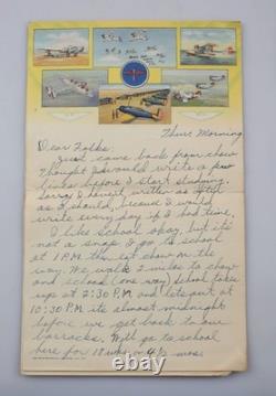 Vintage WWII Army Air Force Soldier's Letters 1942-43 Spud To Farm Family Home