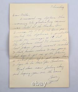 Vintage WWII Army Air Force Soldier's Letters 1942-43 Spud To Farm Family Home