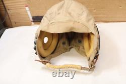 Vintage WWII Army Air Force Summer Pilot Helmet/Cap Spec. AN-H-15 Zip-a-bag Corp