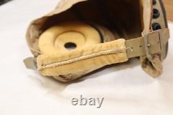 Vintage WWII Army Air Force Summer Pilot Helmet/Cap Spec. AN-H-15 Zip-a-bag Corp