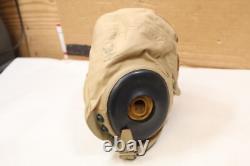 Vintage WWII Army Air Force Summer Pilot Helmet/Cap Spec. AN-H-15 Zip-a-bag Corp
