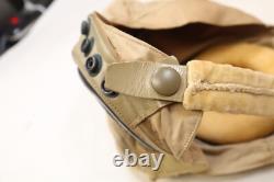 Vintage WWII Army Air Force Summer Pilot Helmet/Cap Spec. AN-H-15 Zip-a-bag Corp