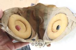 Vintage WWII Army Air Force Summer Pilot Helmet/Cap Spec. AN-H-15 Zip-a-bag Corp