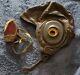Vintage WWII Army Air Forces Leather Flight Helmet + Sunglasses TYPE A-11 Large