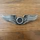 Vintage WWII Era United States Army Air Force 3 1/8 STERLING Observer Wings Pin