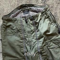 Vintage (WWII/Korean) U. S. Army Air Force Type A-11 Fur Lined Flight Pants 32x31