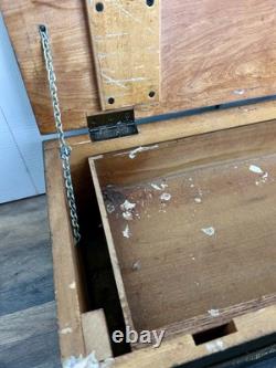 Vintage WWII Military US Army Air Forces Bomb Hoist Box Type C-3A Good Condition