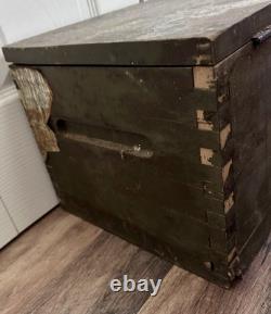 Vintage WWII Military US Army Air Forces Bomb Hoist Box Type C-3A Good Condition