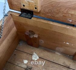 Vintage WWII Military US Army Air Forces Bomb Hoist Box Type C-3A Good Condition