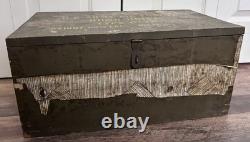 Vintage WWII Military US Army Air Forces Bomb Hoist Box Type C-3A Good Condition