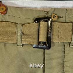 Vintage WWII Pant Size 42 US Army Air Force Type A-9 Flight Alpaca Lined