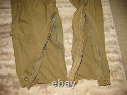 Vintage WWII Type A-4 Air Force US Army P-38 Pilot Flight Suit Size 40 1930s