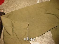 Vintage WWII Type A-4 Air Force US Army P-38 Pilot Flight Suit Size 40 1930s