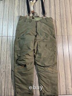 Vintage WWII Type A-8 US Army Air Force Eddie Bauer Flight Pants Size 40 USA