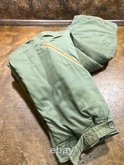 Vintage WWII Type A-9 US Army Air Force Bomber Crew Flight Pants Size 44 / WW2