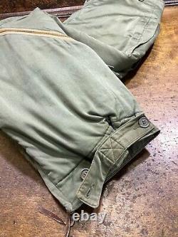 Vintage WWII Type A-9 US Army Air Force Bomber Crew Flight Pants Size 44 / WW2