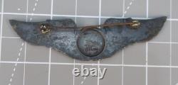 Vintage WWII USAAF Army Air Crew Wings Sterling Silver
