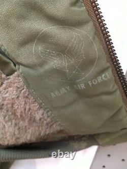 Vintage WWII USAAF US ARMY AIR FORCE Type B-15 Flight Flying Bomber Jacket