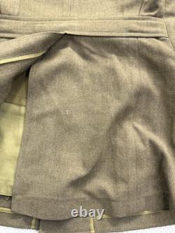 Vintage WWII USAF Tunic Jacket & Pants Uniform WW2 Army 12th Air Force 34 L