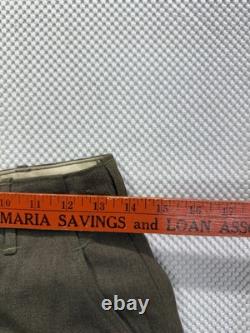 Vintage WWII USAF Tunic Jacket & Pants Uniform WW2 Army 12th Air Force 34 L