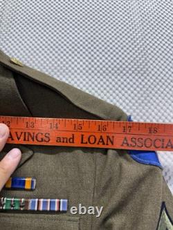 Vintage WWII USAF Tunic Jacket & Pants Uniform WW2 Army 12th Air Force 34 L