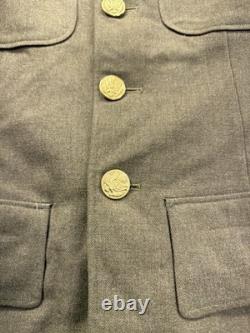 Vintage WWII USAF Tunic Jacket & Pants Uniform WW2 Army 12th Air Force 34 L