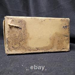 Vintage WWII US ARMY AIR FORCES TYPE B-8 FLYING GOGGLES BOXED Polaroid Corp