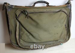 Vintage WWII US ARMY AIR FORCE B-4 Flyers Bag HINSON MFG Military Pilot Garment