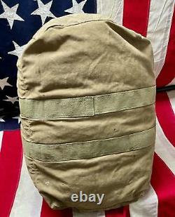 Vintage WWII US Army Air Corps Aviators Kit Bag AN 6505-1 Stencil USAAF Military
