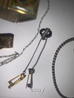 Vintage WWII US Army Air Corps Cadet Visor Cap Badges