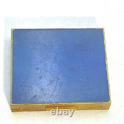 Vintage WWII US Army Air Corps Enameled Souvenir Powder Compact