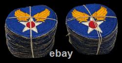 Vintage WWII US Army Air Corps Lot of 40 New Old Stock Cloth Patches
