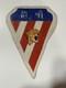 Vintage WWII US Army Air Force 76th Fighter Squadron CBI Leather Patch 6&times;4.5