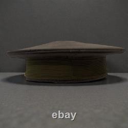 Vintage WWII US Army Air Force Crusher Visor Hat OCAD Oklahoma City Depot USAAF