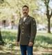 Vintage WWII US Army Air Force Jacket Olive Drab Wool Uniform Coat Staff Sgt