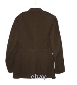 Vintage WWII US Army Air Force Jacket Olive Drab Wool Uniform Coat Staff Sgt