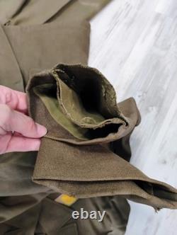 Vintage WWII US Army Air Force Jacket Pants Wool Uniform Small Extra Small