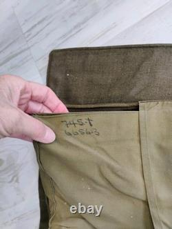 Vintage WWII US Army Air Force Jacket Pants Wool Uniform Small Extra Small