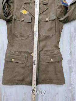 Vintage WWII US Army Air Force Jacket Pants Wool Uniform Small Extra Small