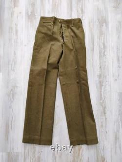 Vintage WWII US Army Air Force Jacket Pants Wool Uniform Small Extra Small