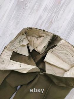 Vintage WWII US Army Air Force Jacket Pants Wool Uniform Small Extra Small