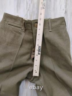 Vintage WWII US Army Air Force Jacket Pants Wool Uniform Small Extra Small