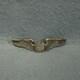 Vintage WWII US Army Air Force Sterling Silver Pilot Wings Pin Brooch 3 Inch